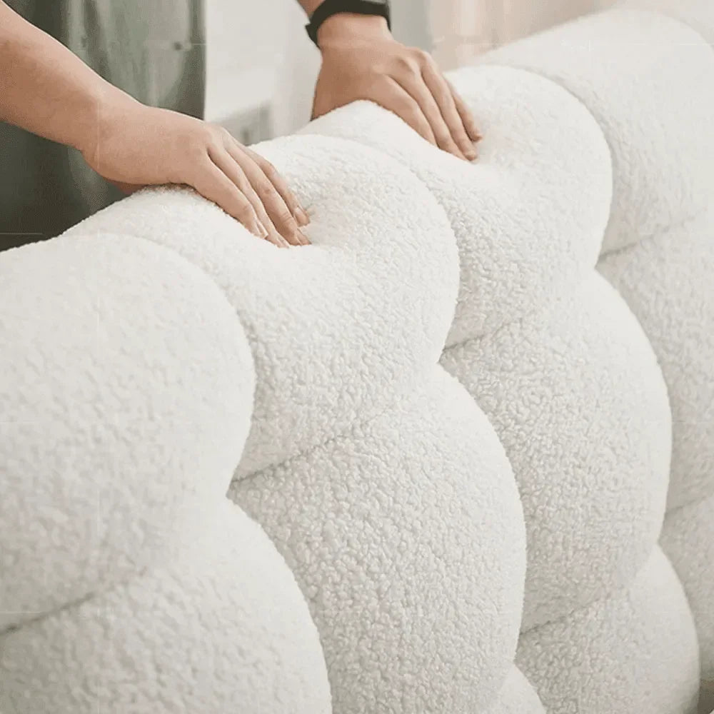  Modernize Boucle Upholstery Bed