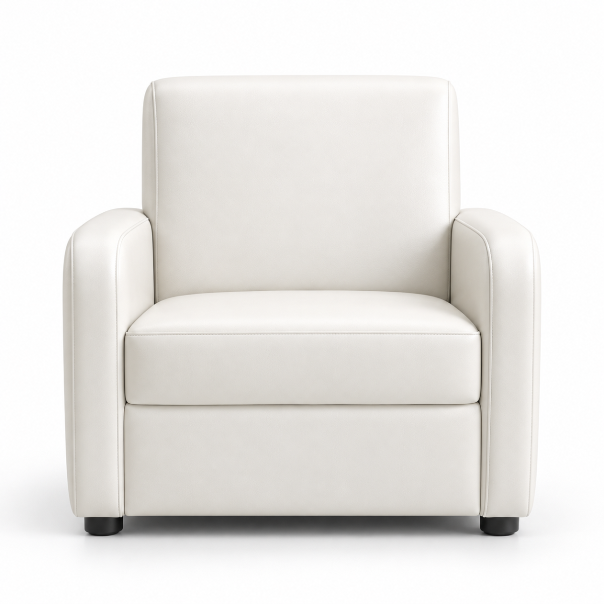 Wooden Twist Medora Care 1 Seater Sofa product shot on white background, front view