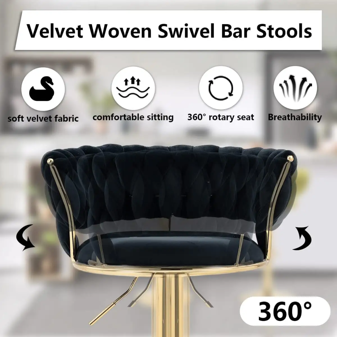 Bar Stool Black Color