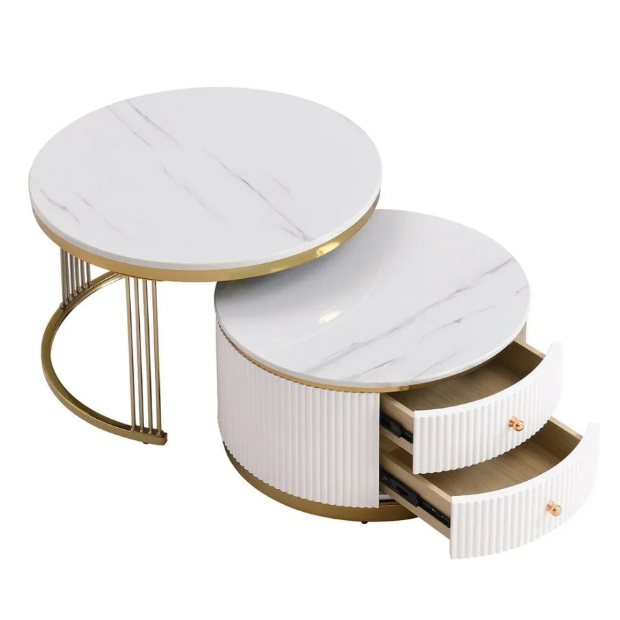 Two Tables, One Compact Footprint