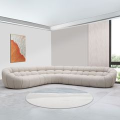 Modern Curved 8 Seater Sectional Corner Sofa