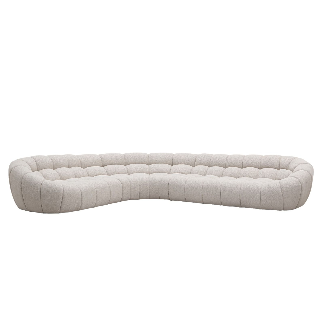 Modern Curved 8 Seater Sectional Corner Sofa