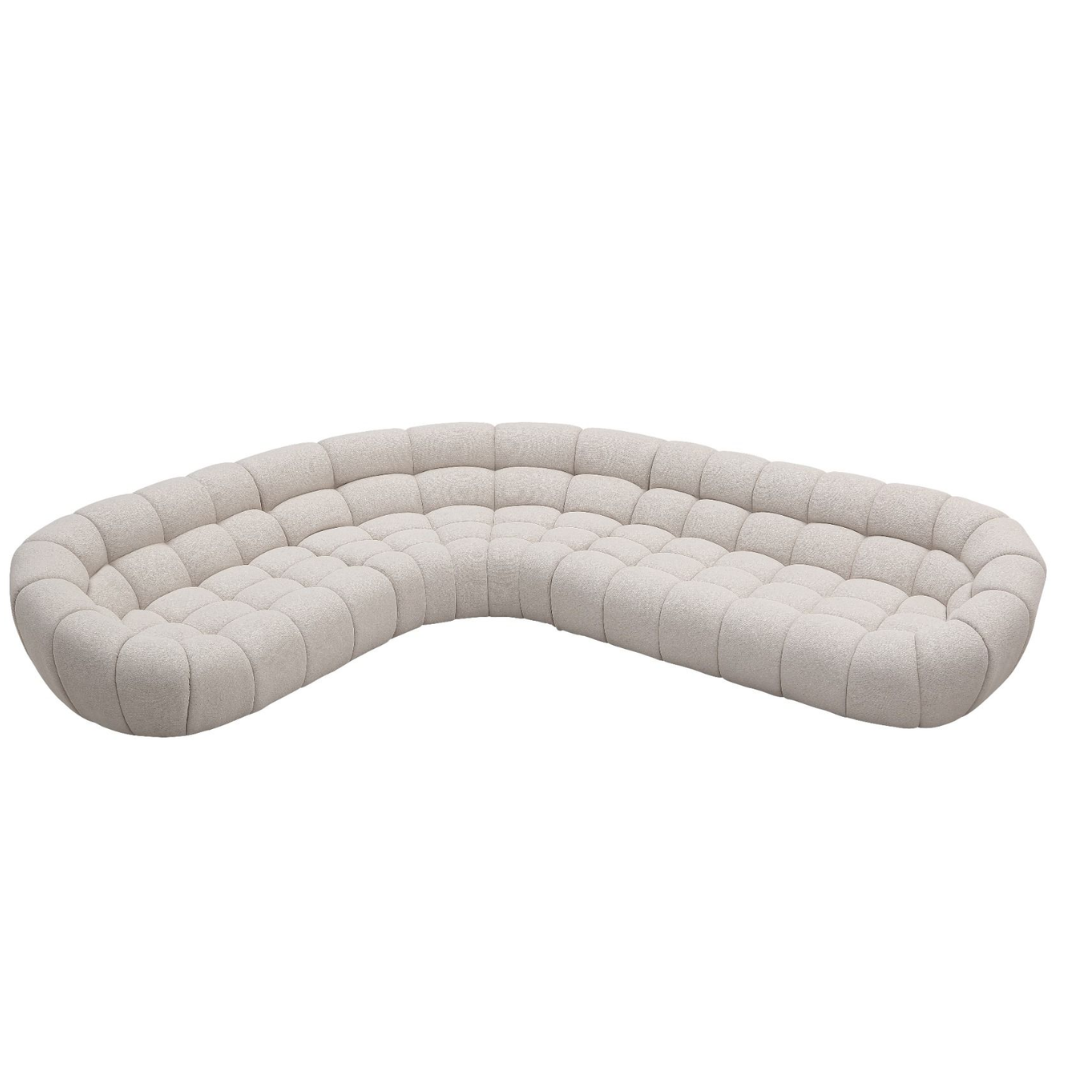 Modern Curved 8 Seater Sectional Corner Sofa