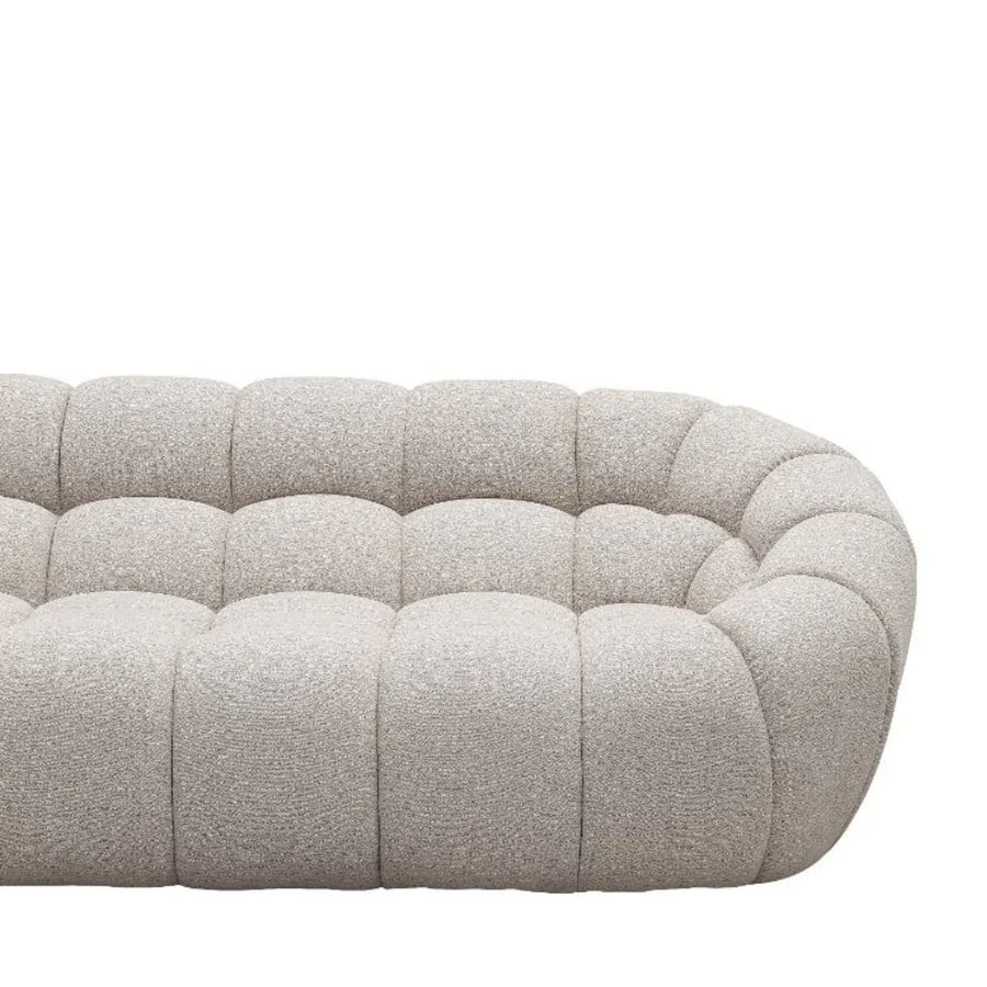 Soft Boucle Fabric & Sturdy Frame