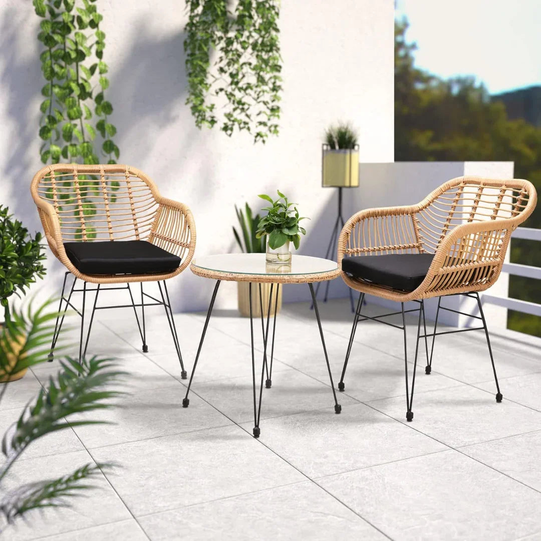 A Modern Bistro Set for Every Outdoor Space