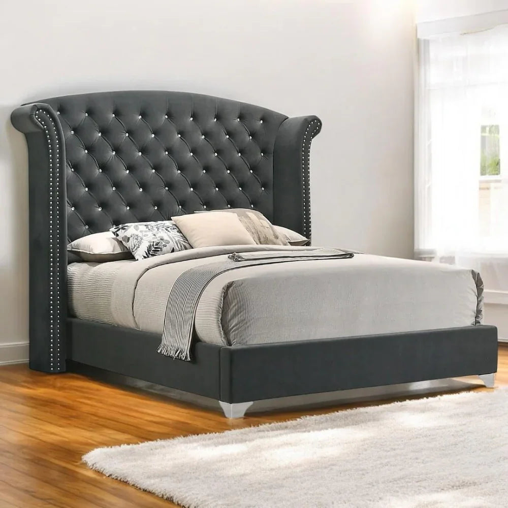 A Tailored, Tufted Statement for Your Bedroom