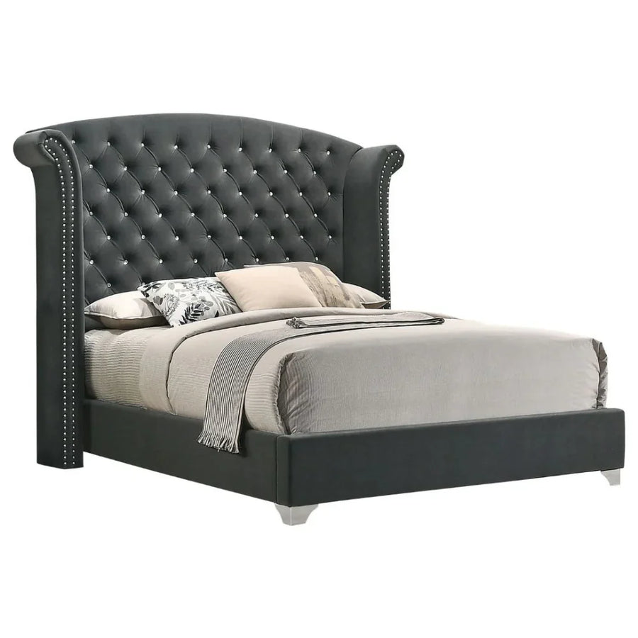Sleek Silver Metal Legs for Stability