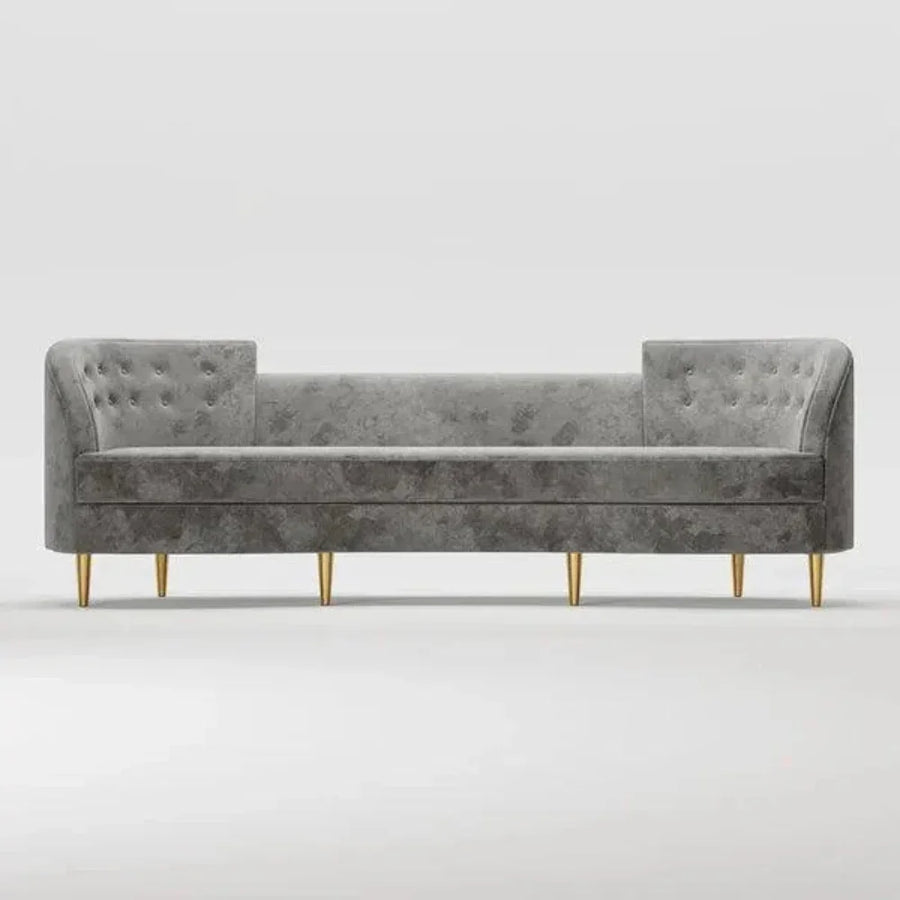 Wooden Frame, Metal Legs