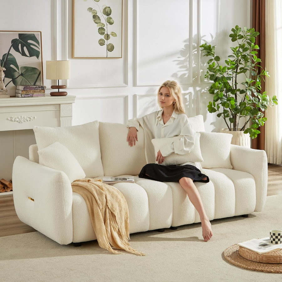 Premium Bouclé Upholstery