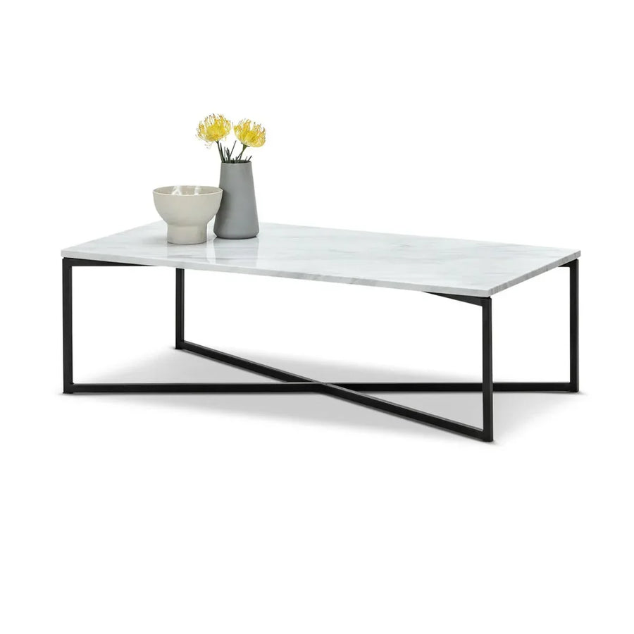Bold Black & White Marble Top