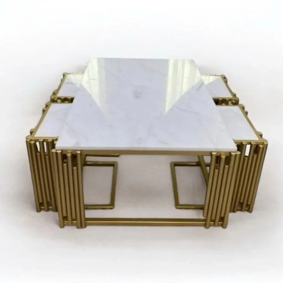 A sturdy base with a rust-resistant finish
