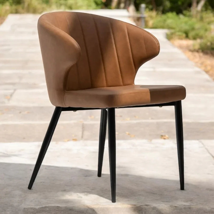 Sleek Faux Leather For An Elegant, Easy-Care Finish