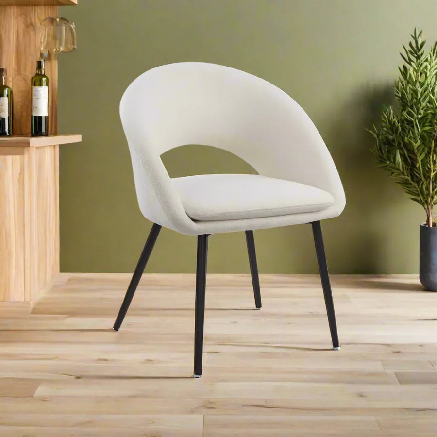 Curved Backrest for Extended Comfort