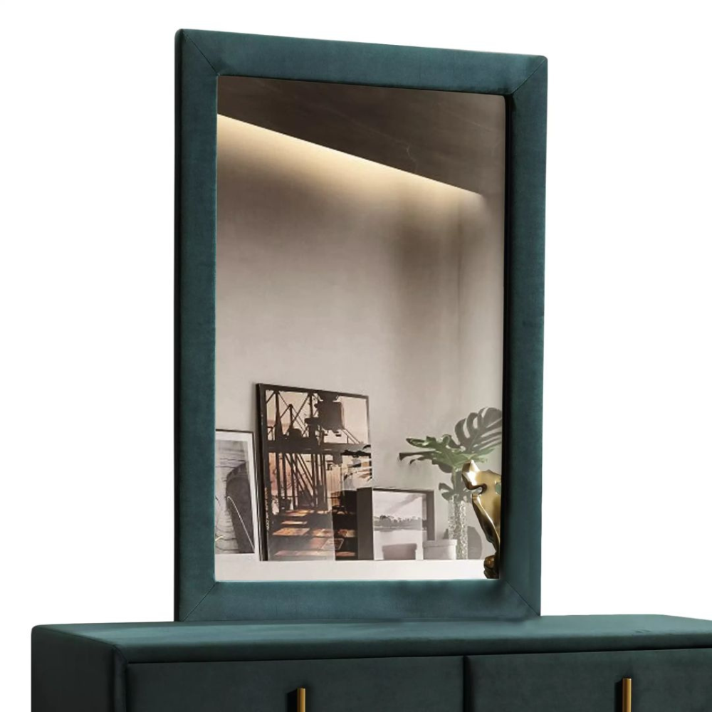 Dressing table with mirror