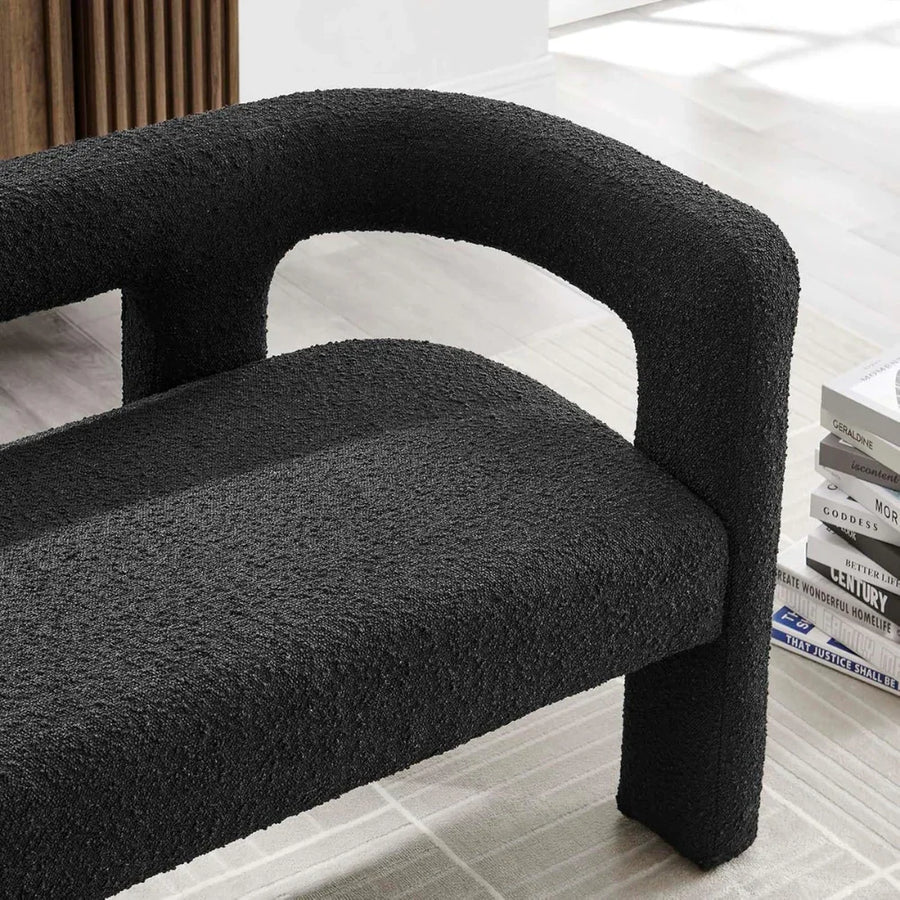 Luxurious Boucle Upholstery