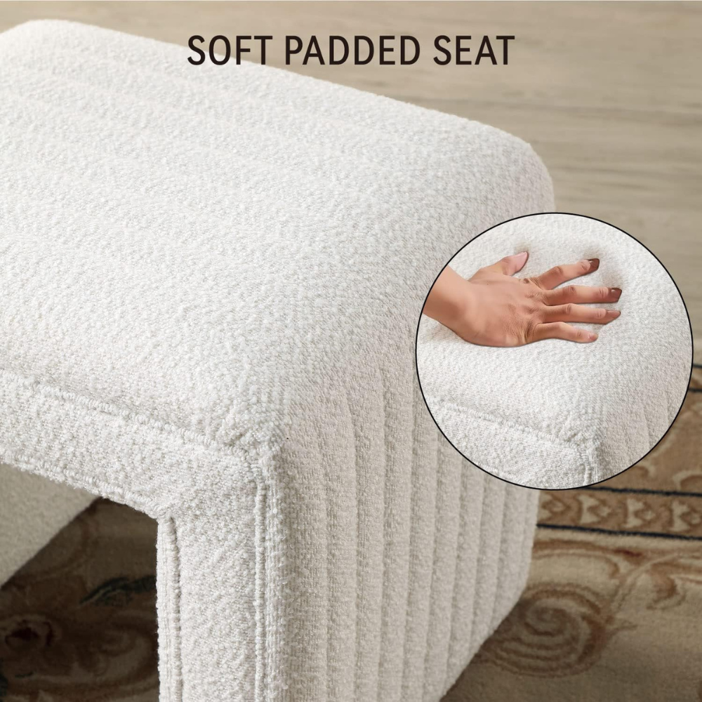 Entryway Ottoman Footrest