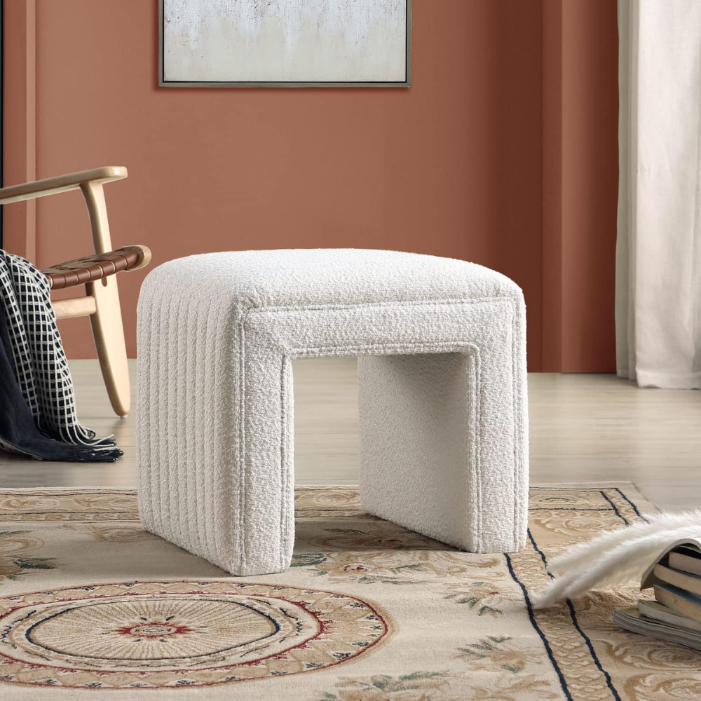 Entryway Ottoman Footrest