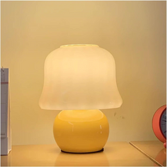 Bell Shape Glass Table Lamp