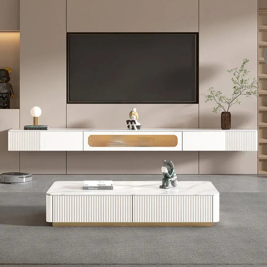 LED Glow Meets 2 Drawers of Storage