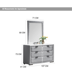 Modern Vanity Table with Drawers