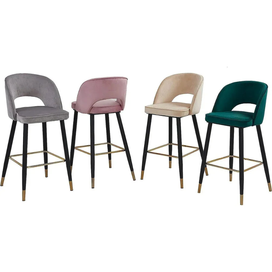Luxurious Velvet for a Soft, Plush Seat