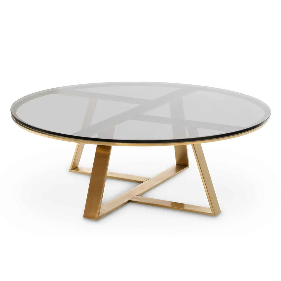 Clear, Toughened Round Top