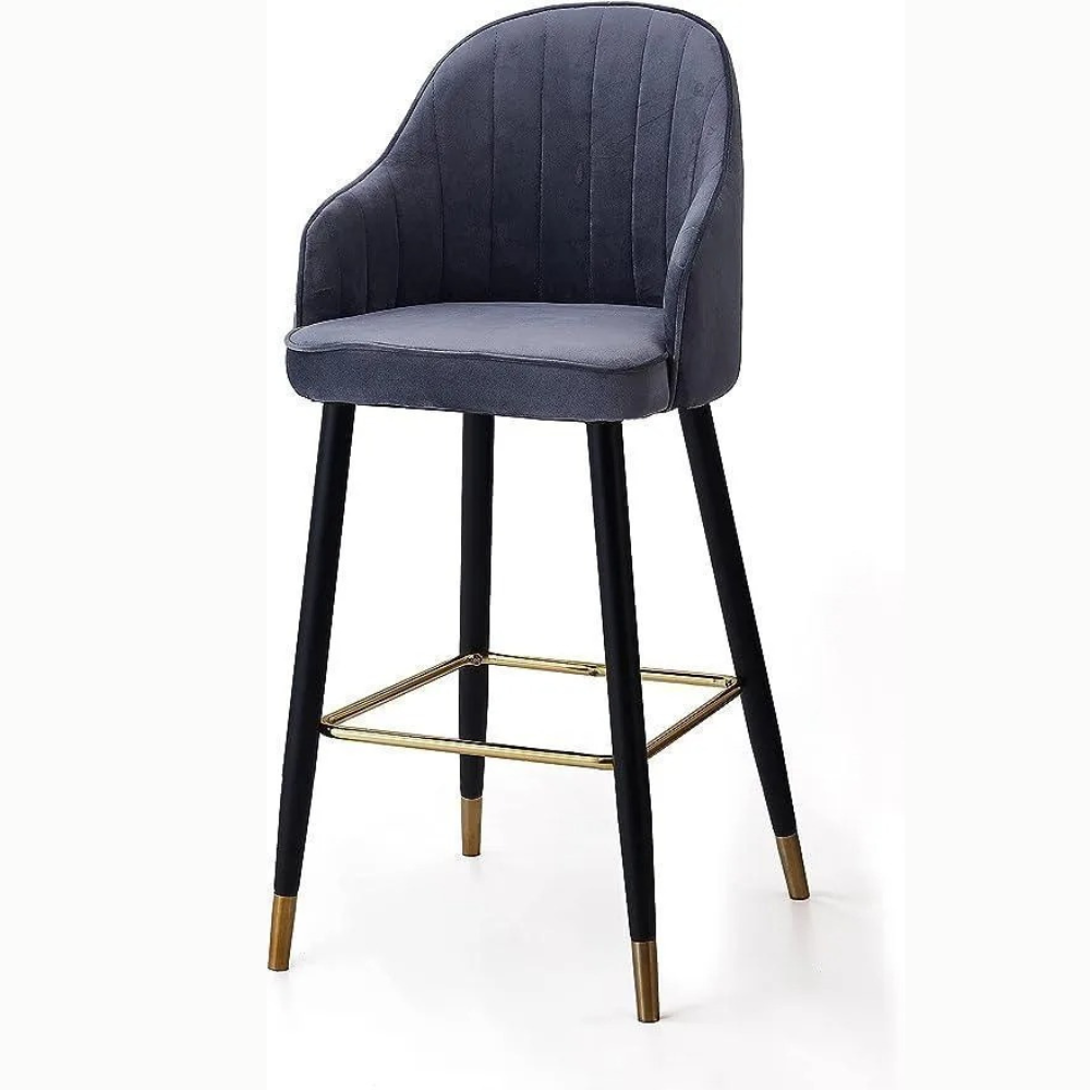 Modern Dining Chair with Metal Legs