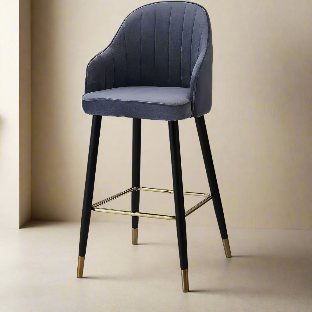 Modern Dining Chair with Metal Legs