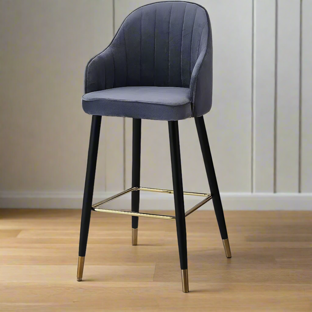 Modern Dining Chair with Metal Legs