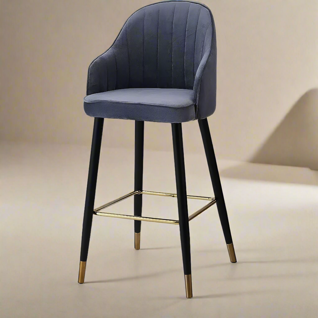 Modern Dining Chair with Metal Legs