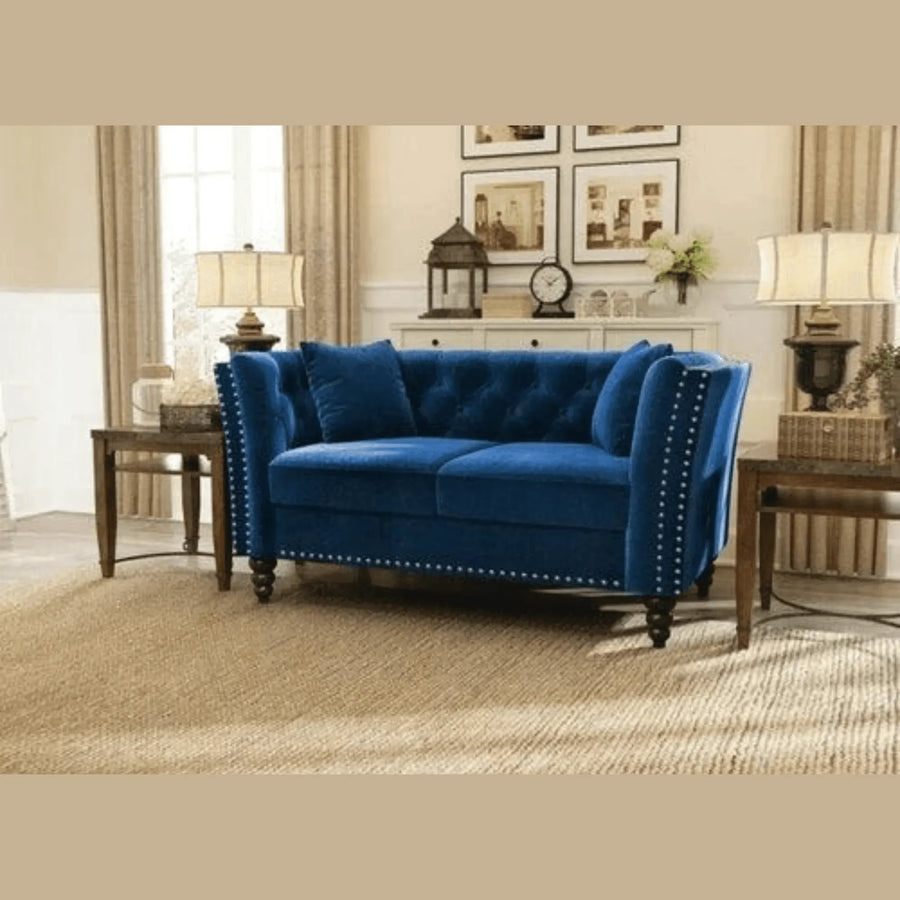 Luxurious Button-Tufted Velvet