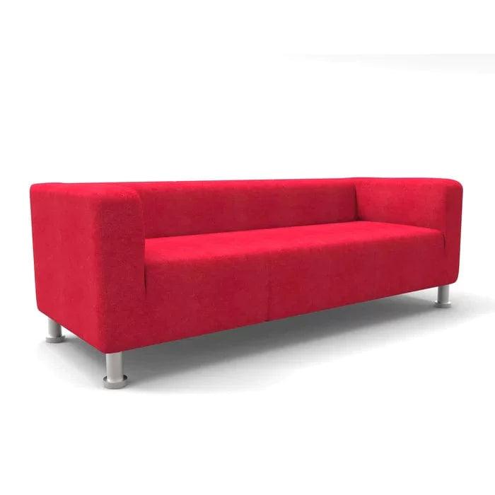 Wooden Twist Snazzy Style Teak Wood 3 Seater Modern Sofa