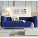 Wooden Twist Snazzy Style Teak Wood 3 Seater Modern Sofa - Wooden Twist UAE
