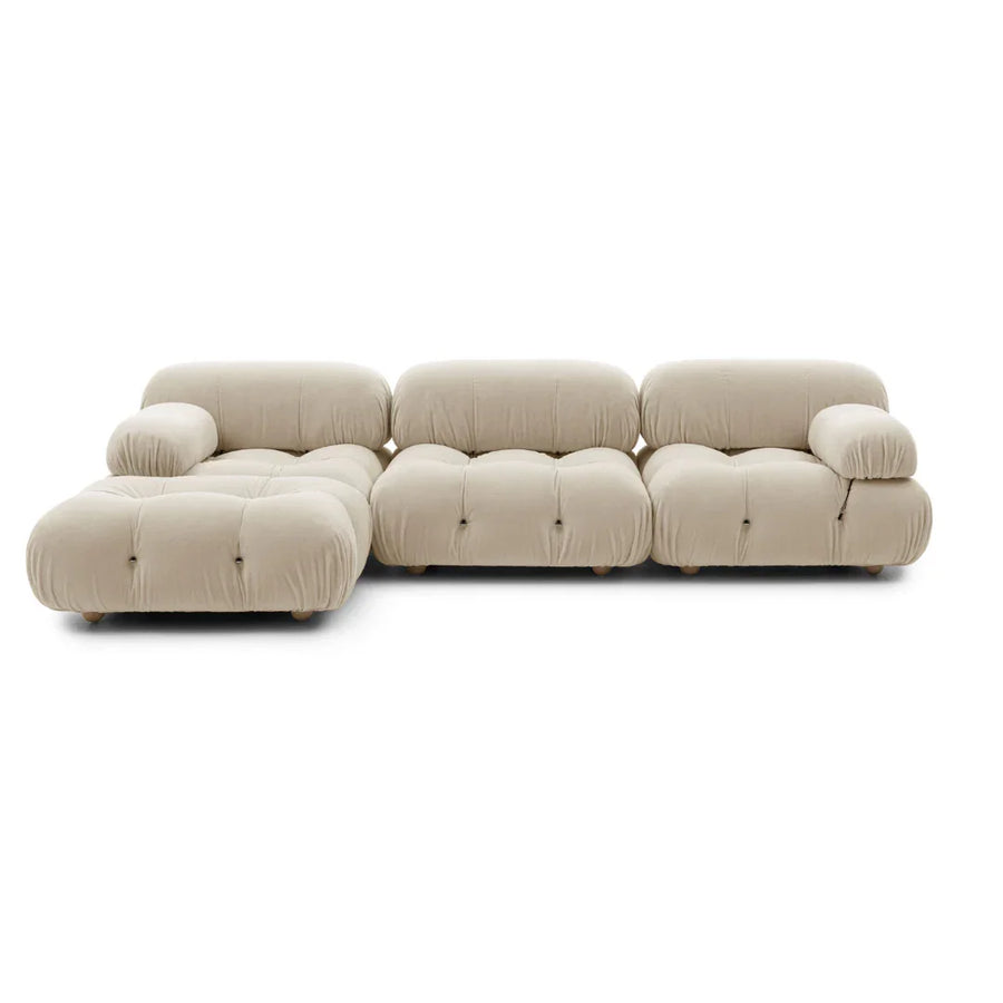 Bubble Tufted Velvet Upholstery