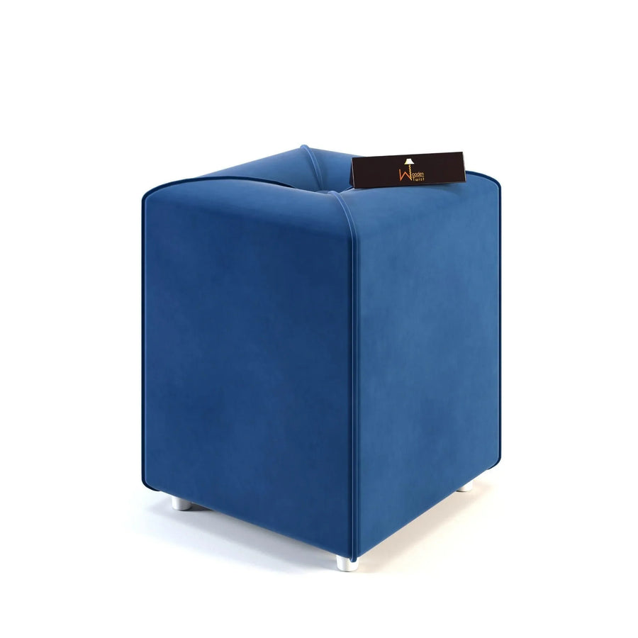 Velvet-Style Fabric in Navy Blue