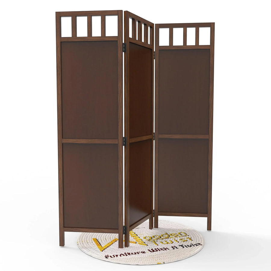Three Panels Sized for a Workspace Corner
