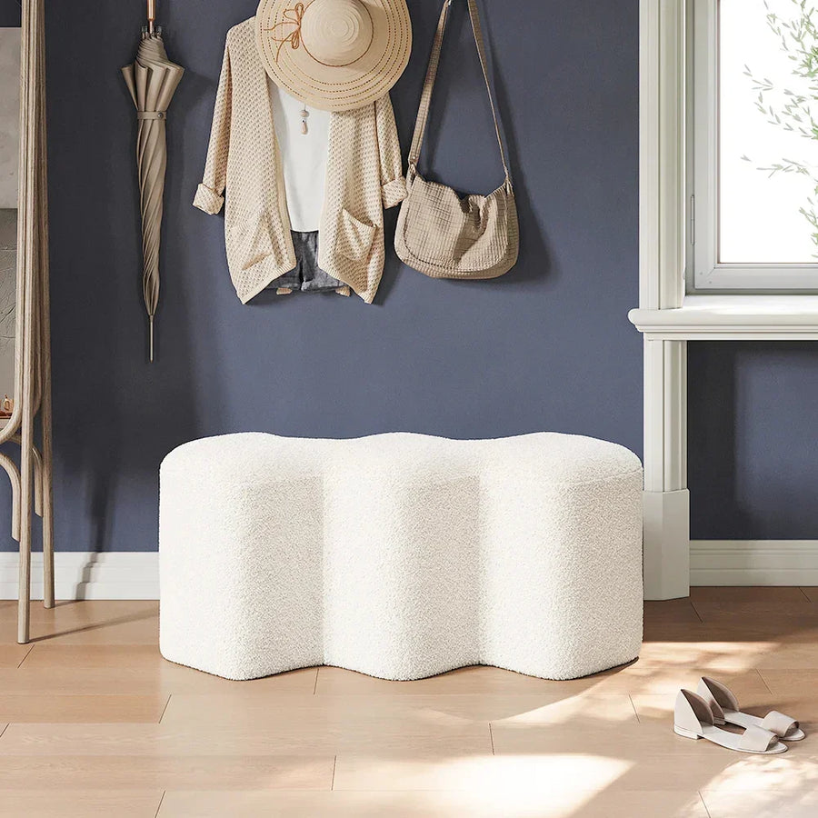 Plush Boucle Fabric Finish