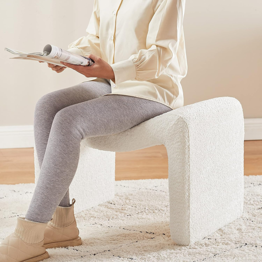 Entryway Ottoman Footrest