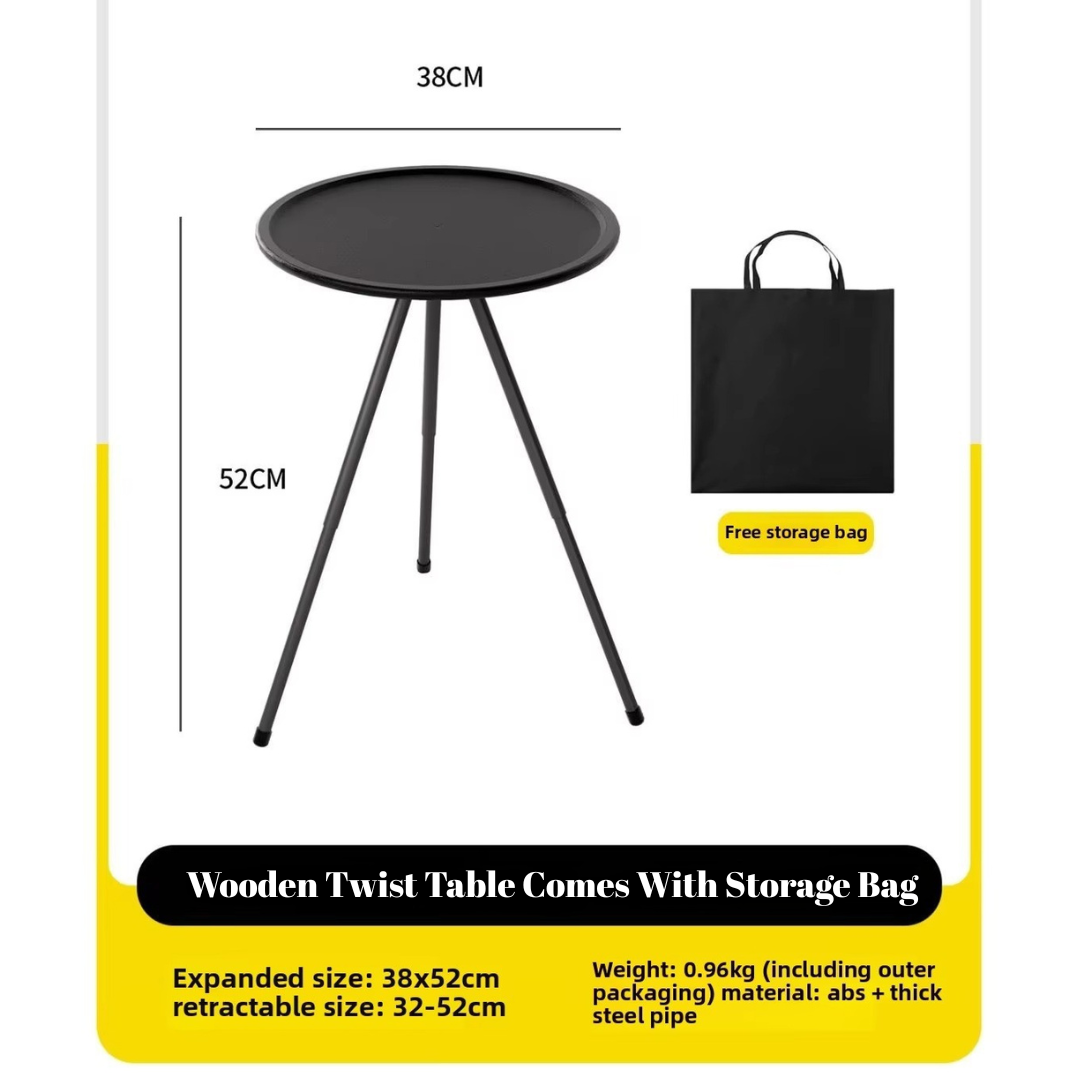 Outdoor Folding Small Round Table