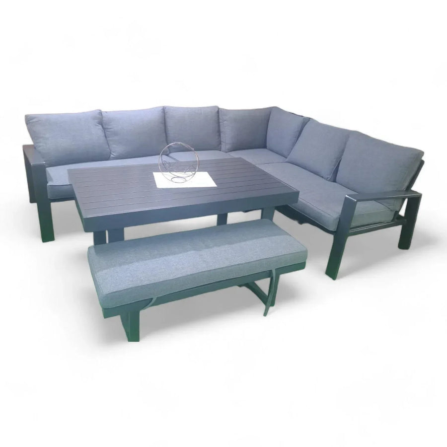A Full L-Shaped Seating System