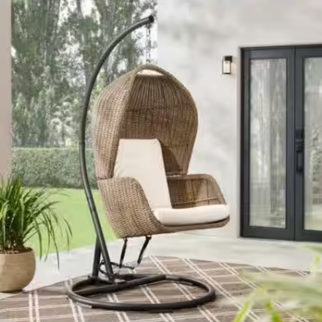 Wicker Patio Swing