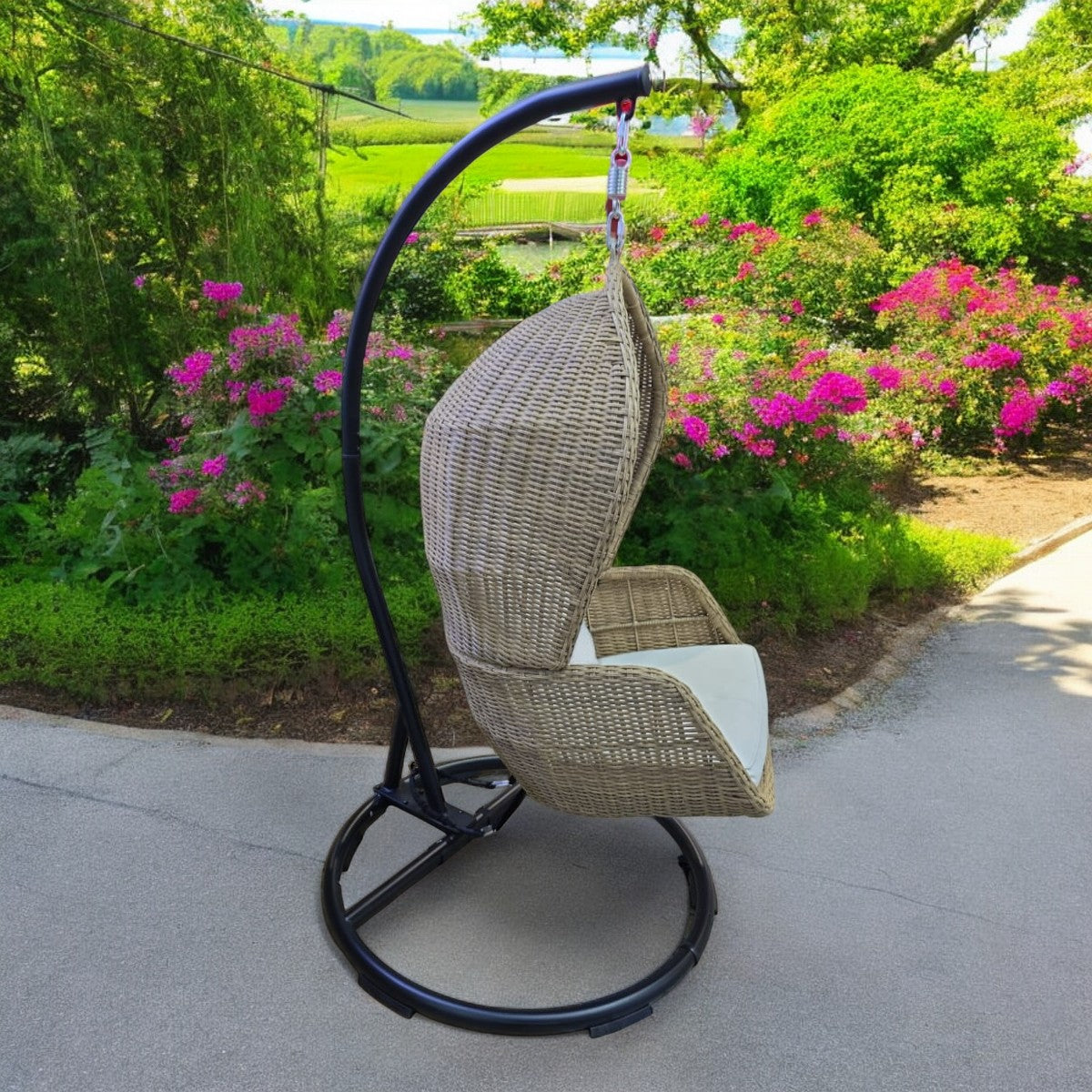 Wicker Patio Swing