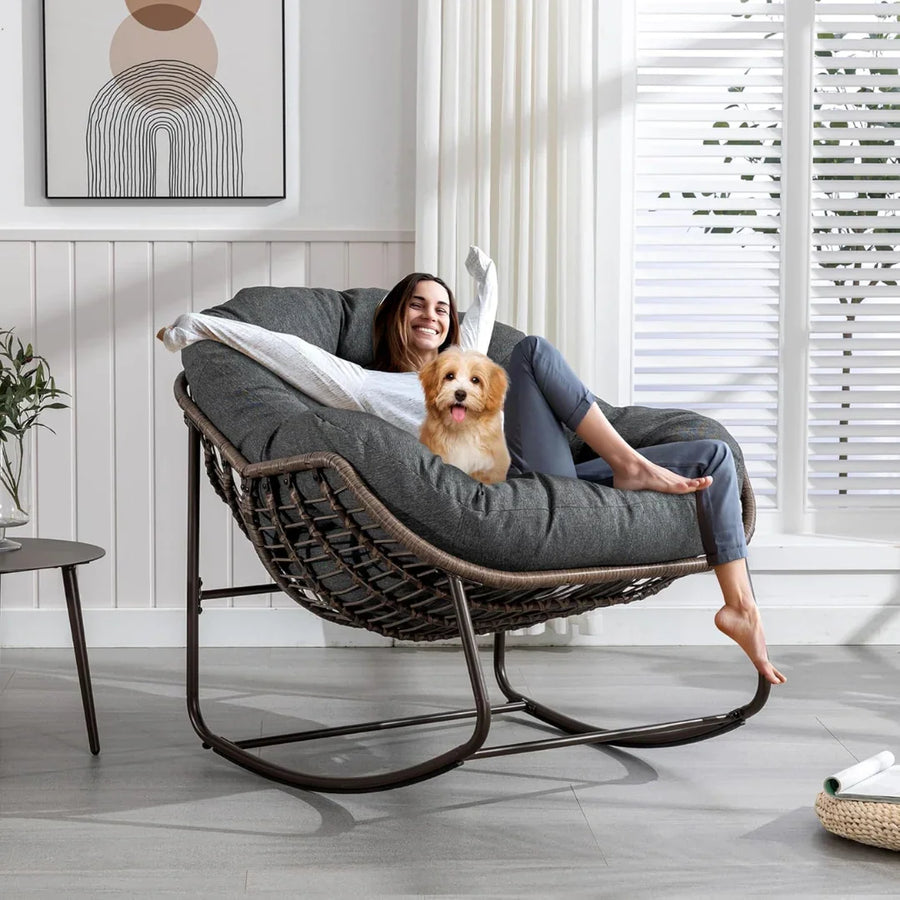 Wicker Egg Chair, Reimagined
