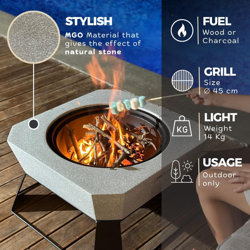 Fire Poker Outdoor Firepit