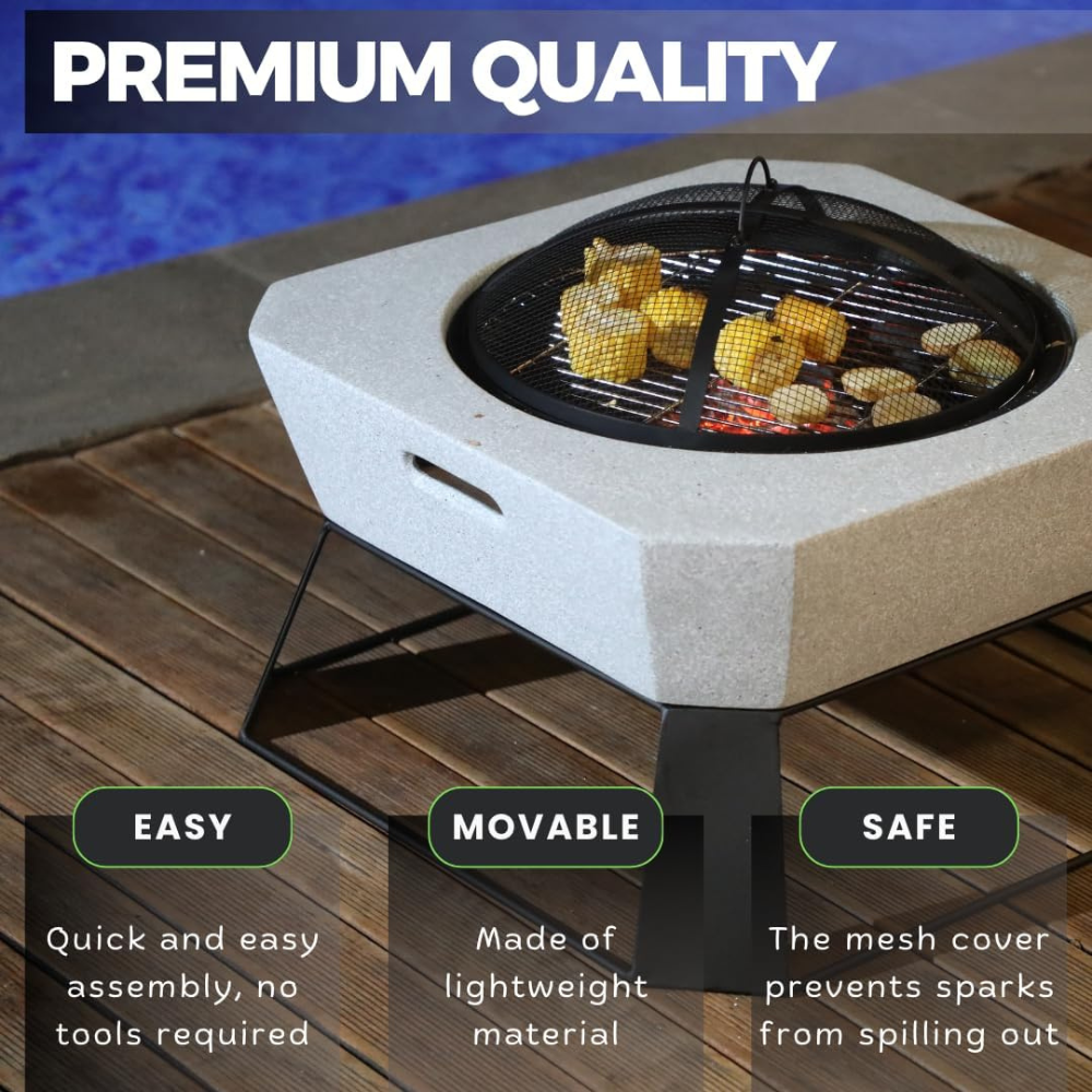 Fire Poker Outdoor Firepit