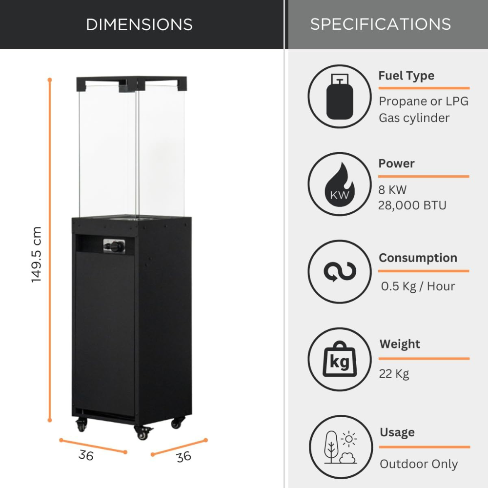 Outdoor Gas Heater