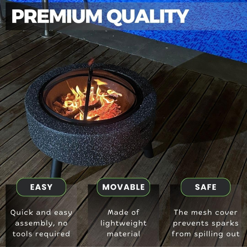 Outdoor Round Firepit