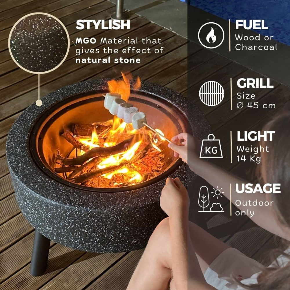 Outdoor Round Firepit