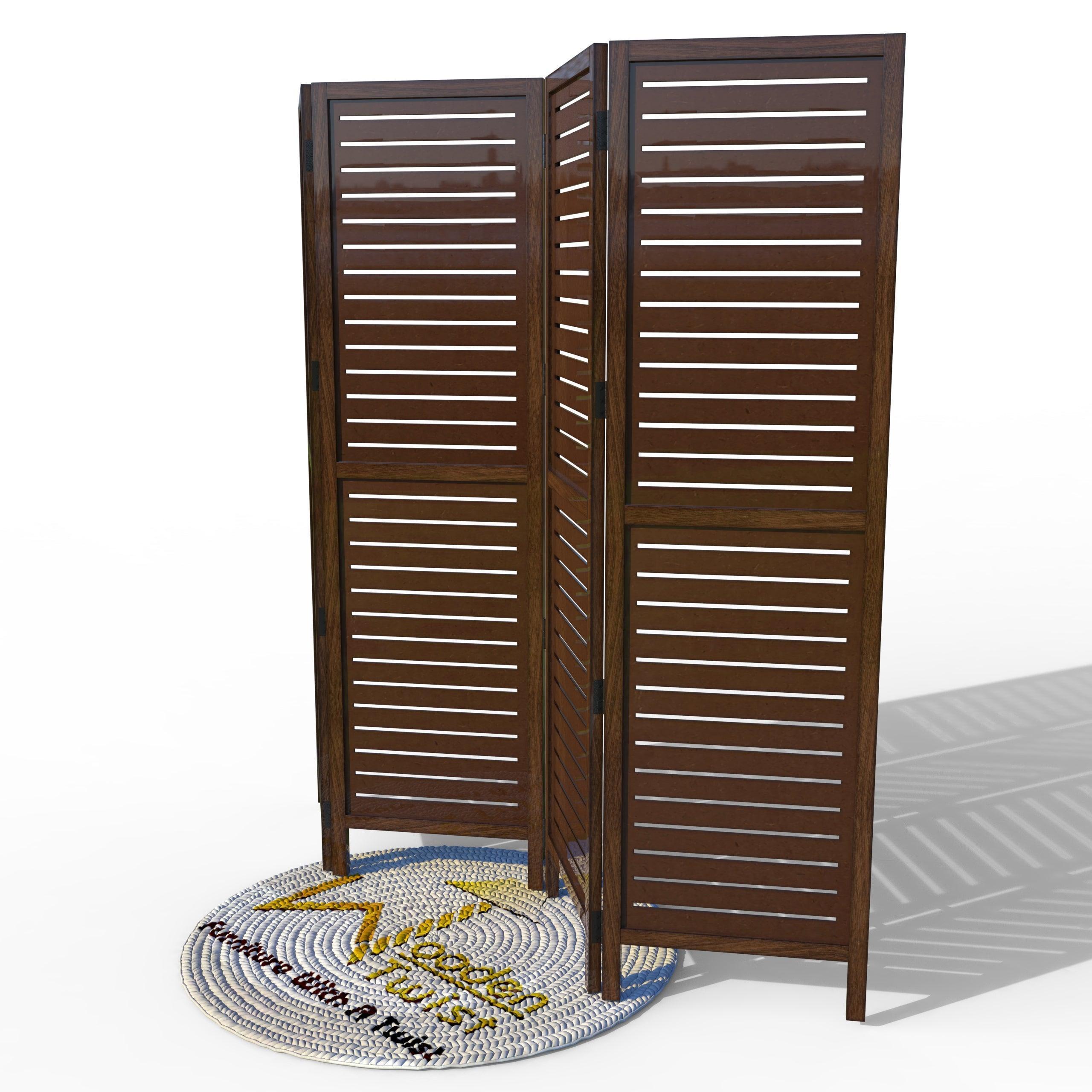 Wooden Handicrafts Partition Wooden Room Divider (Mango Wood) - Wooden Twist UAE