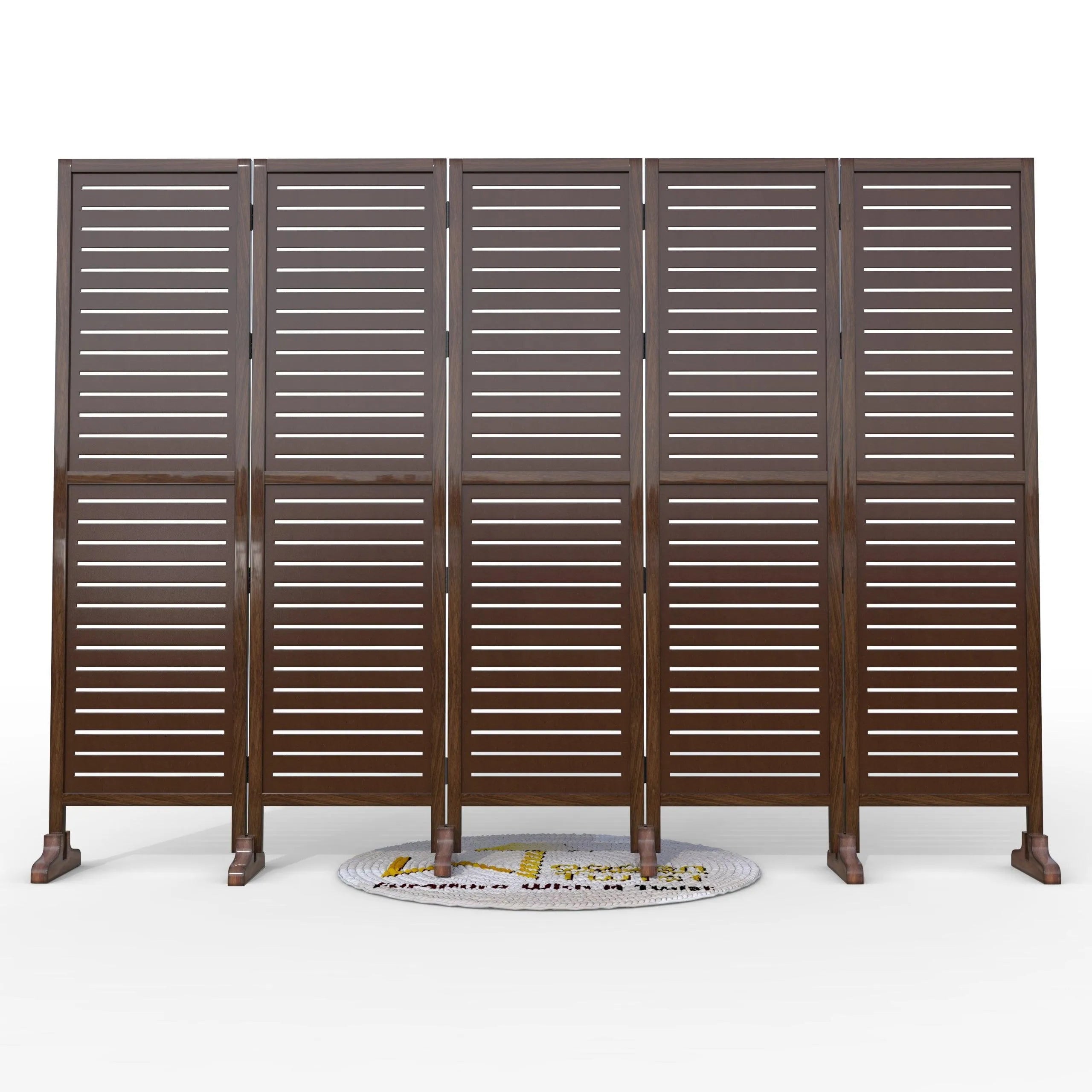 Wooden Twist Premium Solid Wood Room Divider - Wooden Twist UAE